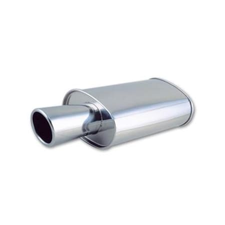 Vibrant 1046 2.5 In. Oval Exhaust Muffler V32-1046